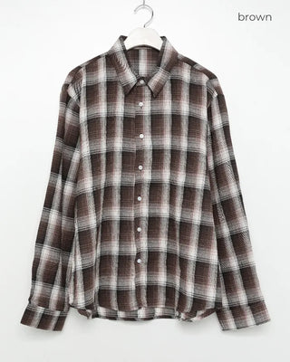 (Unisex) Modern Check Shirt