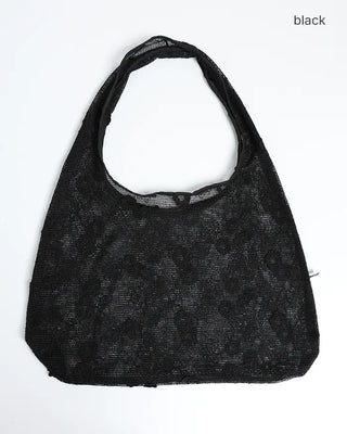 Flower Lace Tulle Tote Bag
