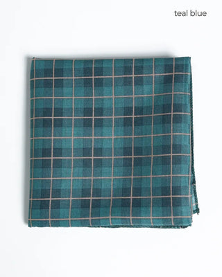 Summer check scarf