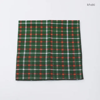 Checked scarf