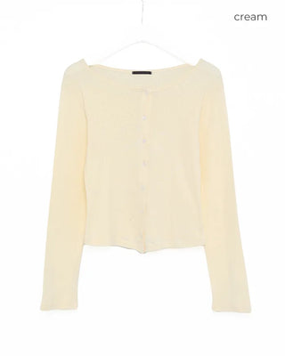Daily Round Neck Cardigan