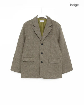 Checked dad jacket