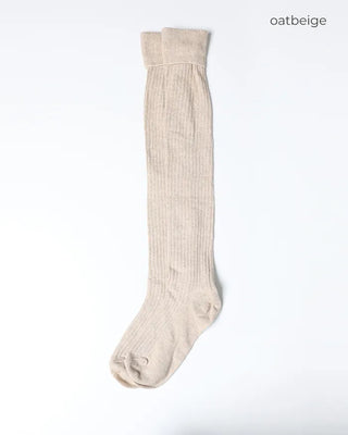 Ribbed Over-Knee Socks