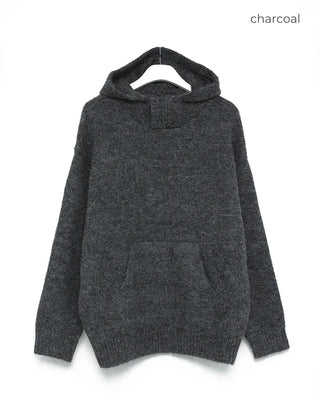 Wool Melange Simple Knit