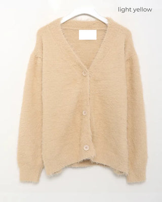 Shaggy cardigan