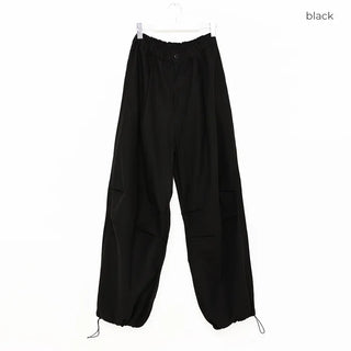 (Unisex) Parachute Wide Fit Cotton Pants