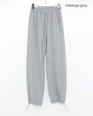 2-way hem wide outseam sweatpants