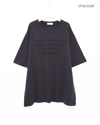 Lettering Oversized T-Shirt
