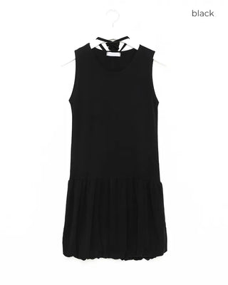 Rose Tie Set Mini Dress