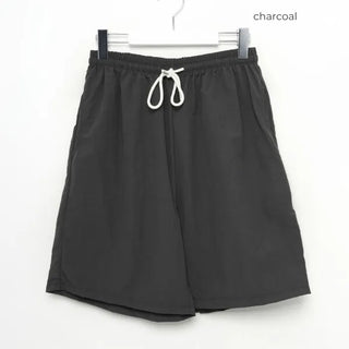 Nylon Banding Half Pants