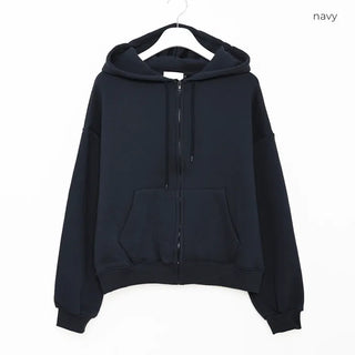 (Unisex) Washable Hooded Zip-Up