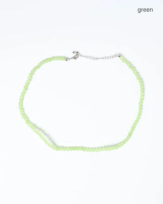 Colorful bead necklace