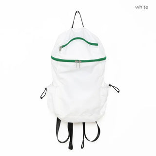 Casual zippered backpack