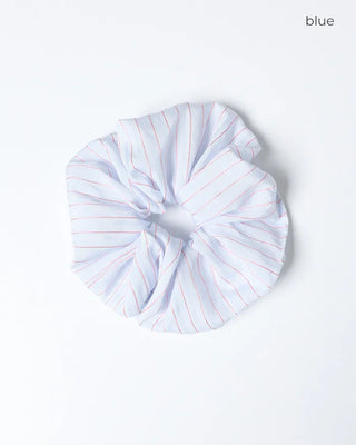 Striped hair scrunchie