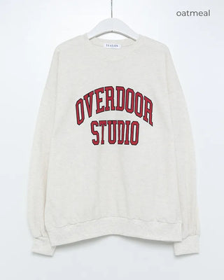 Letter print sweatshirt