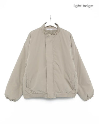High-neck down jacket