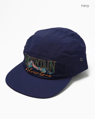 Mountain Stitch Light Straight Cap