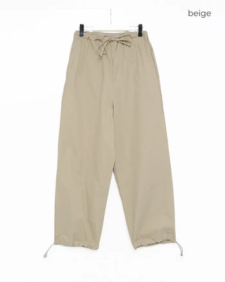 String cotton pants