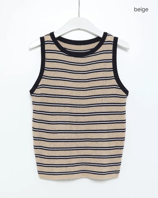 Triple Border Sleeveless