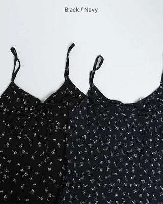 Mini Flower Ribbon Mini Dress