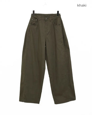 Side pintuck wide pants