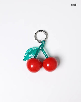 3D Cherry Keyring