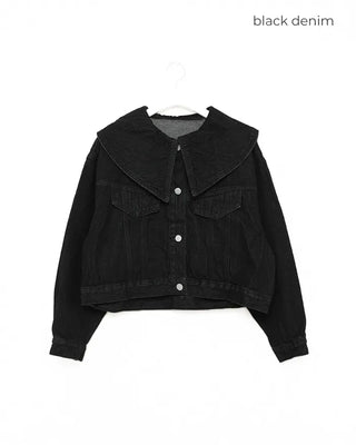 Big Collar Denim Jacket