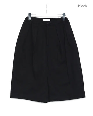 Pintuck Bermuda Shorts