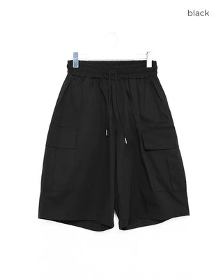 (Unisex) Twill Bermuda Cargo Pants