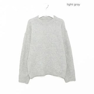 Basic round neck knit