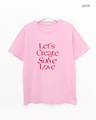 Solve Lettering T-Shirt