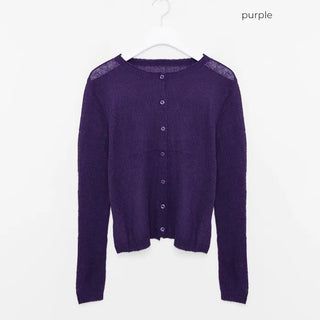 Colorful wool cardigan