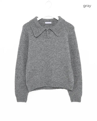 Color Button Knit