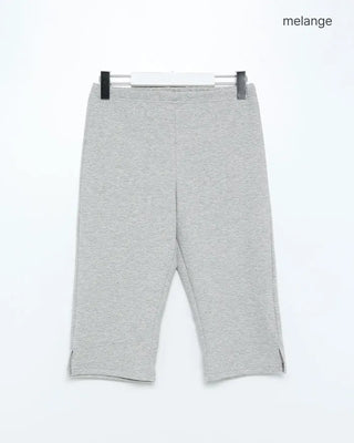 Slit Capri Pants