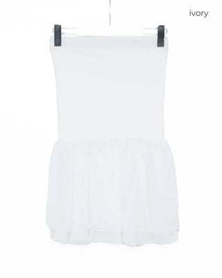 Chiffon Frill Shirring Top