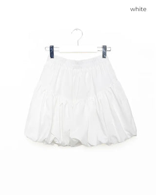 Pumpkin balloon fitted mini skirt