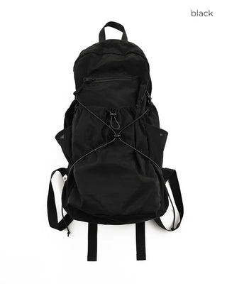 [2nd Re-release] (ORIGINAL) Light Nylon Backpack (black)