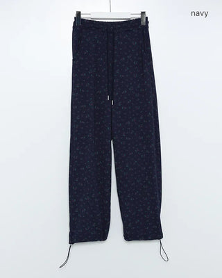 Flower Summer Waffle Easy Pants