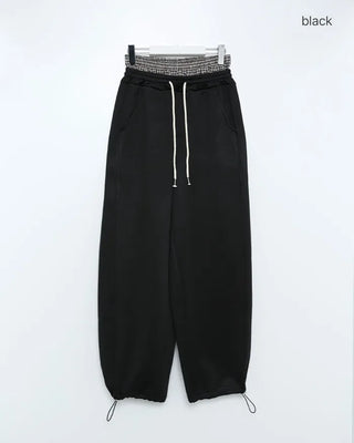 Sweatpants with Layered Point Pants