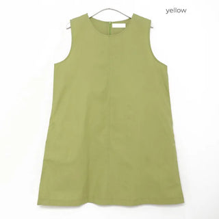 A-line round midi dress