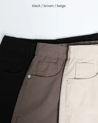 Bermuda cotton pants