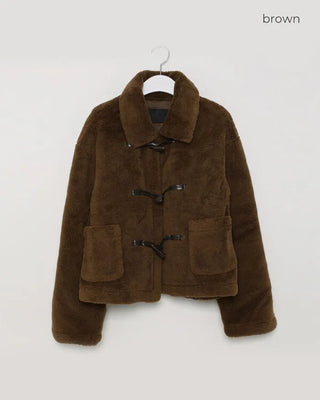 Duffle Cropped Mustang Coat
