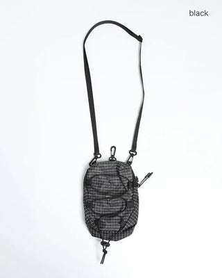 Mini Check Bungee Cord Shoulder Bag