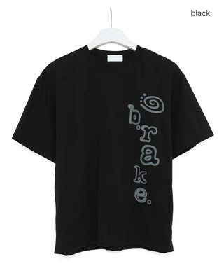 (Unisex) Kitsch Side Graphic Short-Sleeve T-Shirt