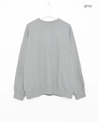 Supima cotton panel sweatshirt