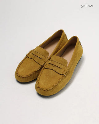 Suede loafers