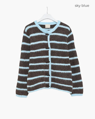 Duffle Point Border Cardigan