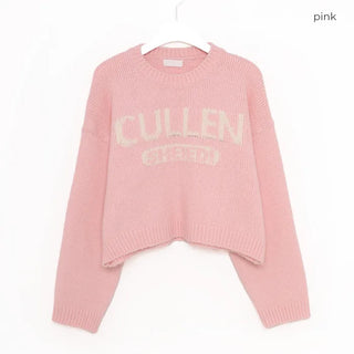 Lettering Point Knit