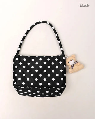Bear Strap Set Dot Shoulder Bag