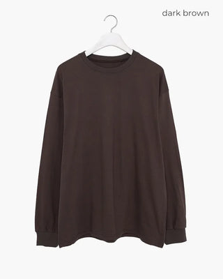 Basic long-sleeve T-shirt